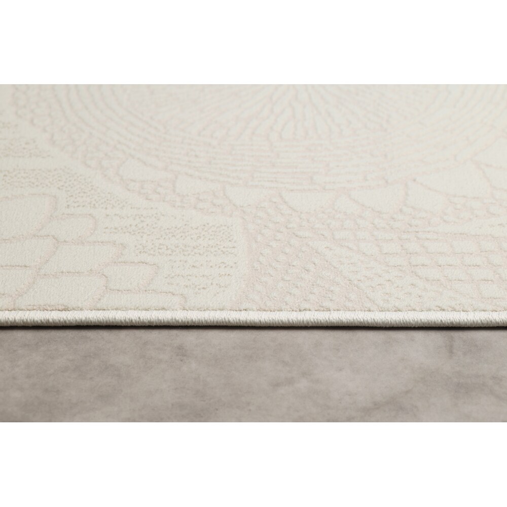 Covor living / dormitor Stella 29WEW, 160 x 230 cm, polipropilena, crem