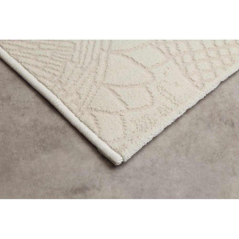 Covor living / dormitor Stella 29WEW, 160 x 230 cm, polipropilena, crem