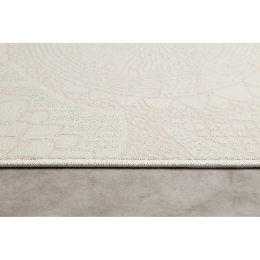 Covor living / dormitor Stella 29WEW, 120 x 170 cm, polipropilena, crem