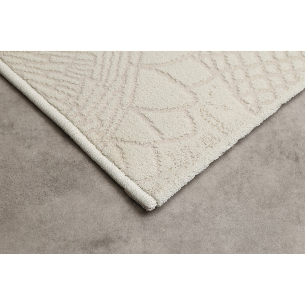 Covor living / dormitor Stella 29WEW, 120 x 170 cm, polipropilena, crem