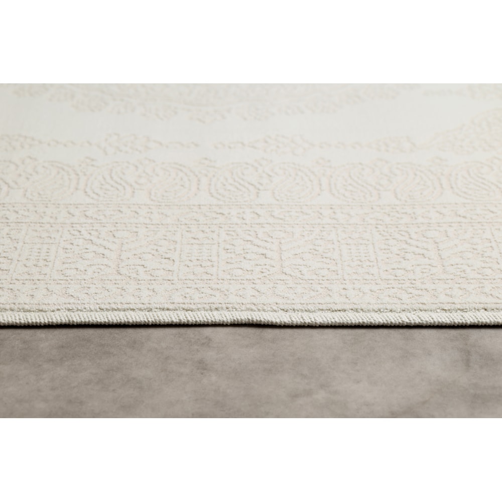 Covor living / dormitor Stella 24WWW, 160 x 230 cm, polipropilena, crem
