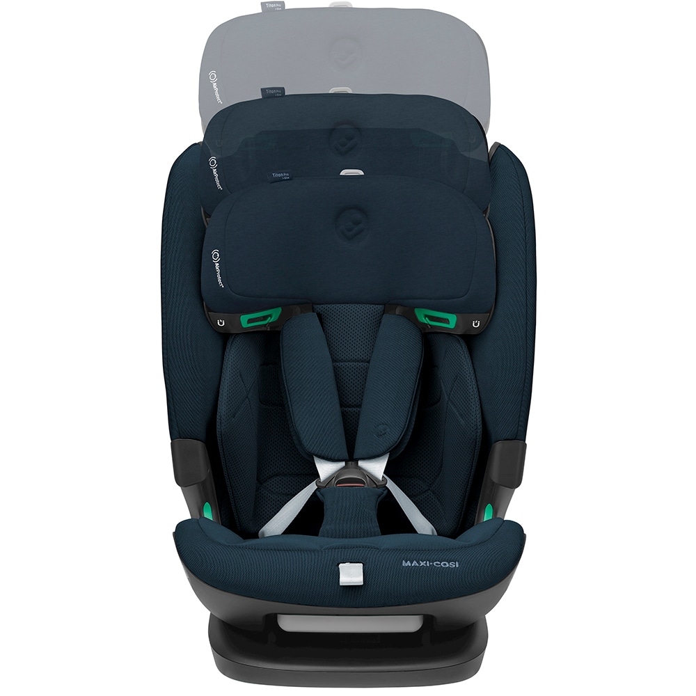 Scaun auto MAXI COSI Titan Pro V2 8618477110, Isofix, 9-36kg, I-Size, bleumarin-negru