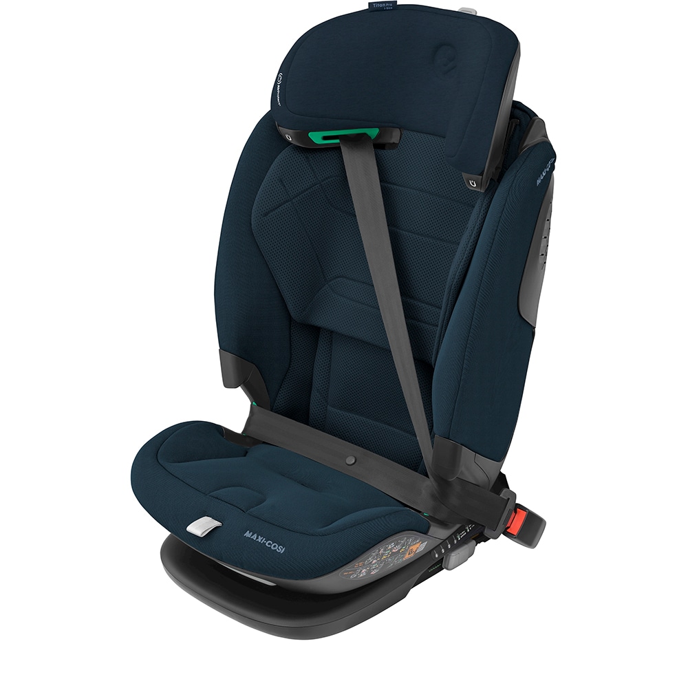 Scaun auto MAXI COSI Titan Pro V2 8618477110, Isofix, 9-36kg, I-Size, bleumarin-negru