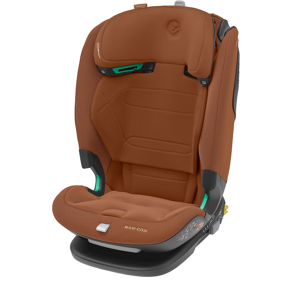 Scaun auto MAXI COSI Titan Pro V2 8618491110, Isofix, 9-36kg, I-Size, maro-negru