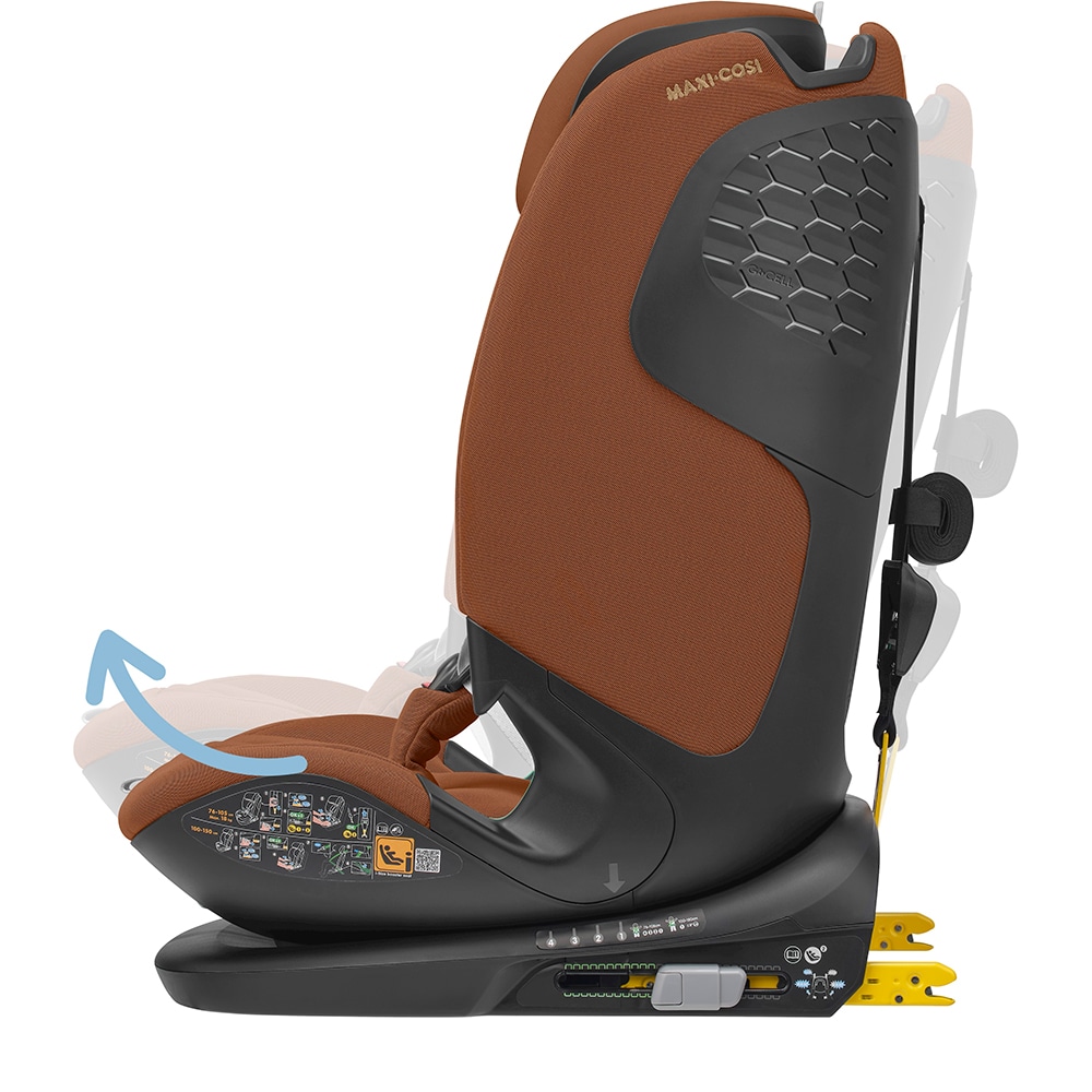 Scaun auto MAXI COSI Titan Pro V2 8618491110, Isofix, 9-36kg, I-Size, maro-negru