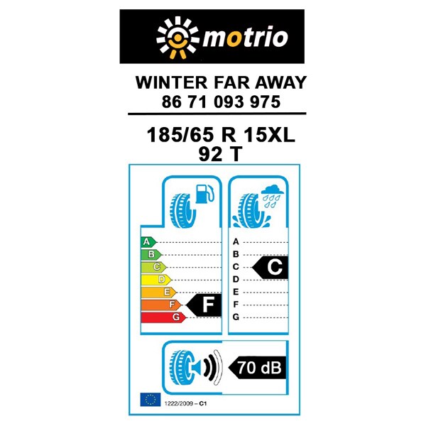 Anvelopa iarna MOTRIO FarAway 185/65R15 92T