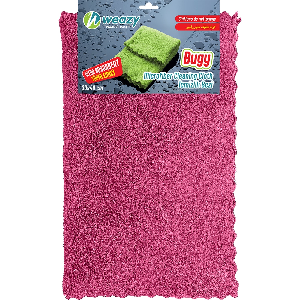 Laveta absorbanta WEAZY Bugy, microfibra, 30 x 40 cm