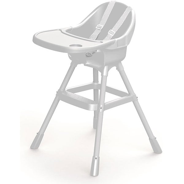 Scaun de masa DOLU D7551, 6 luni - 3 ani, alb 