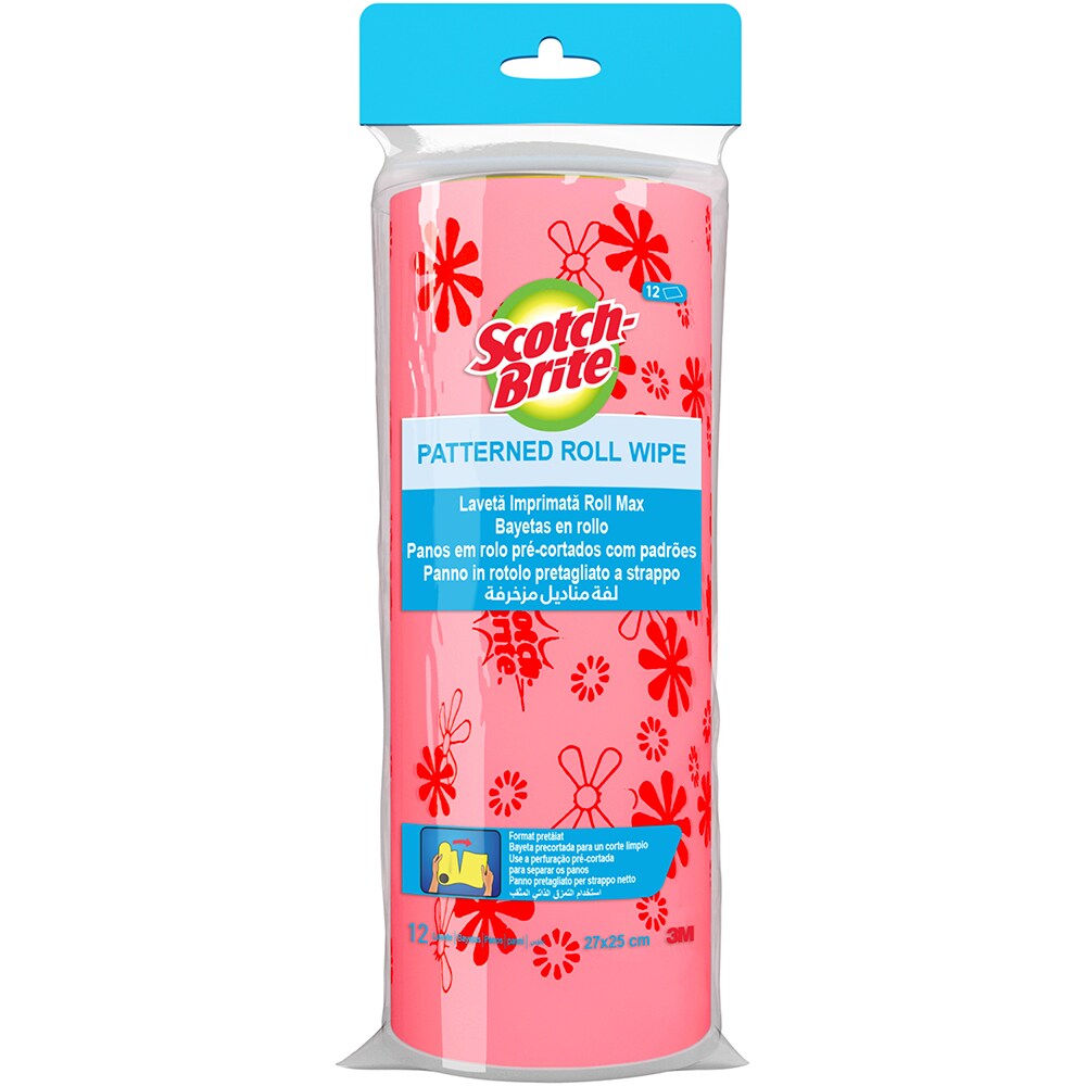 Laveta SCOTCH-BRITE MMLA0301, 12 bucati, diverse culori