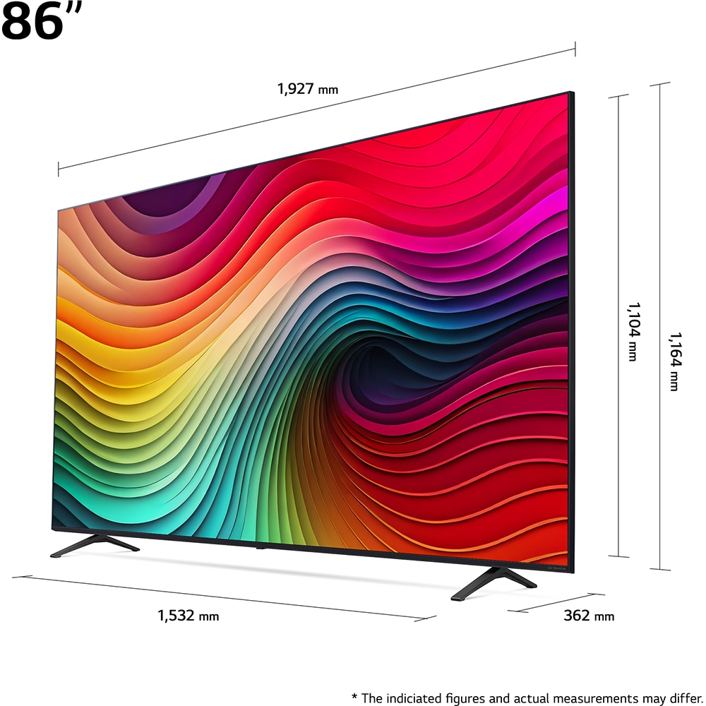 Televizor NanoCell Smart LG 86NANO81T3A, Ultra HD 4K, HDR, 217cm