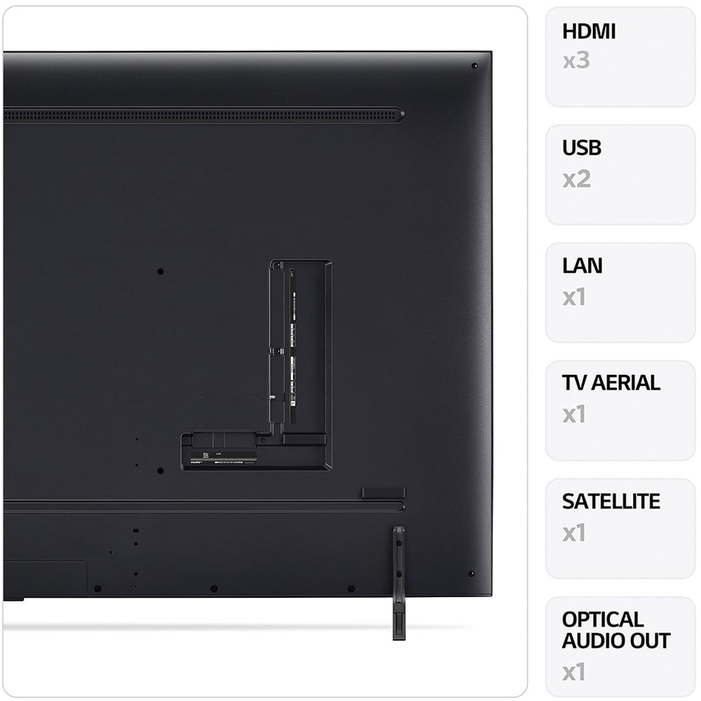 Televizor QNED Smart LG 86QNED80T3A, Ultra HD 4K, HDR, 217cm