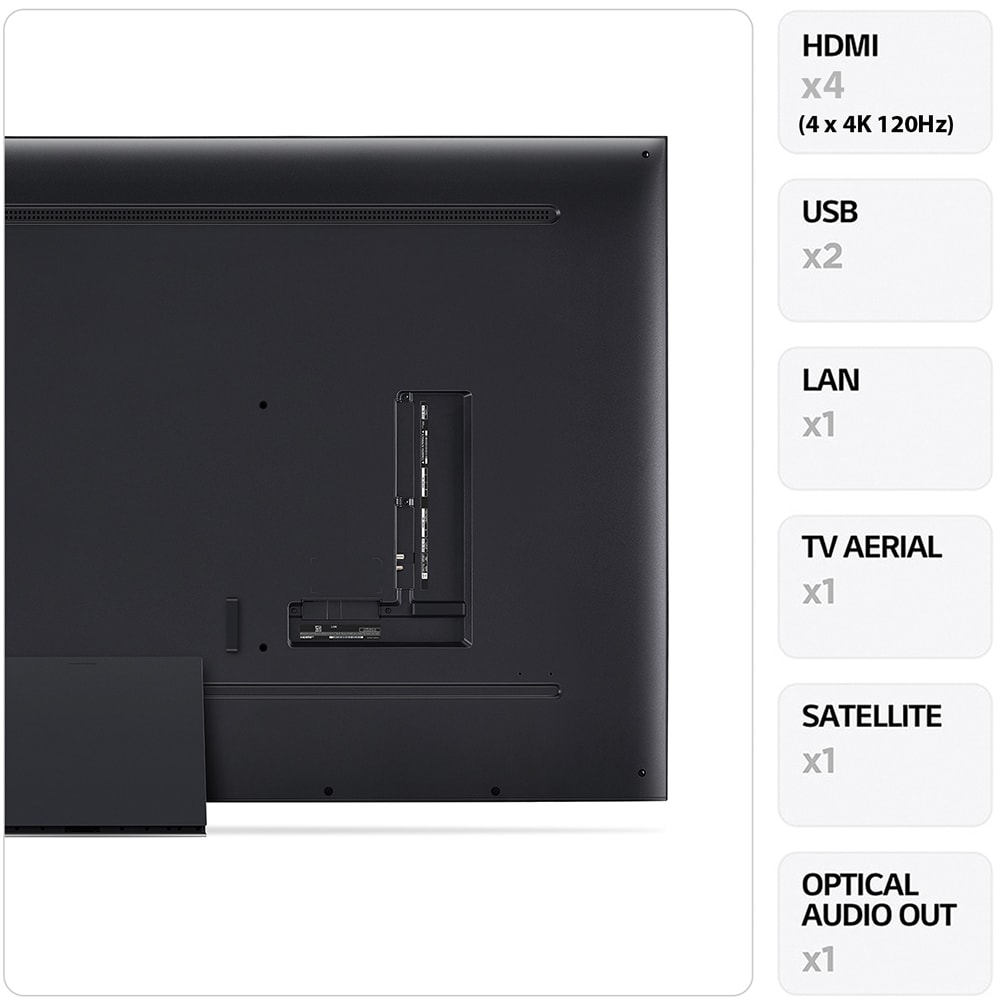 Televizor QNED Smart LG 86QNED86T3A, Ultra HD 4K, HDR, 218cm