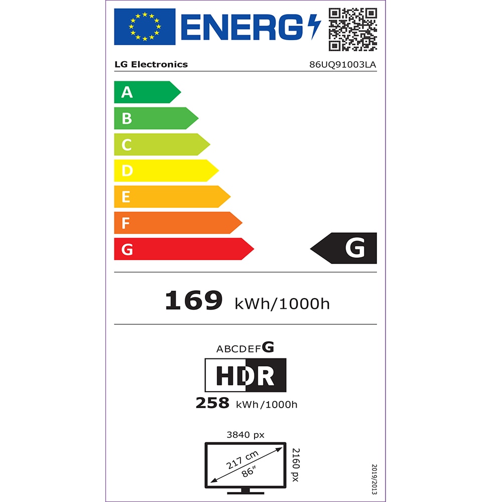 Televizor LED Smart LG 86UQ91003LA, Ultra HD 4K, HDR, 218cm