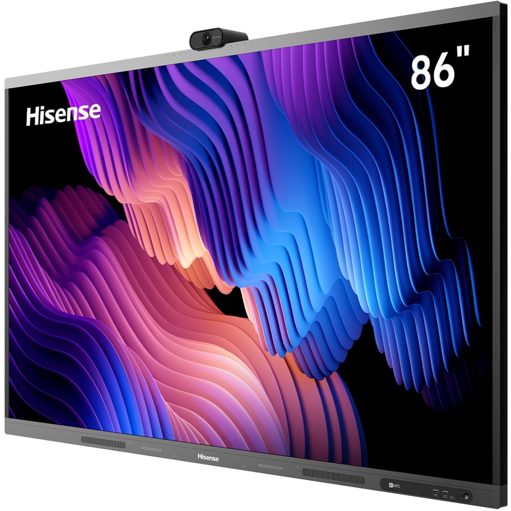 Display profesional HISENSE 86WM6FE, 86", 4K UHD, 60Hz, Touch, Wi-Fi, negru