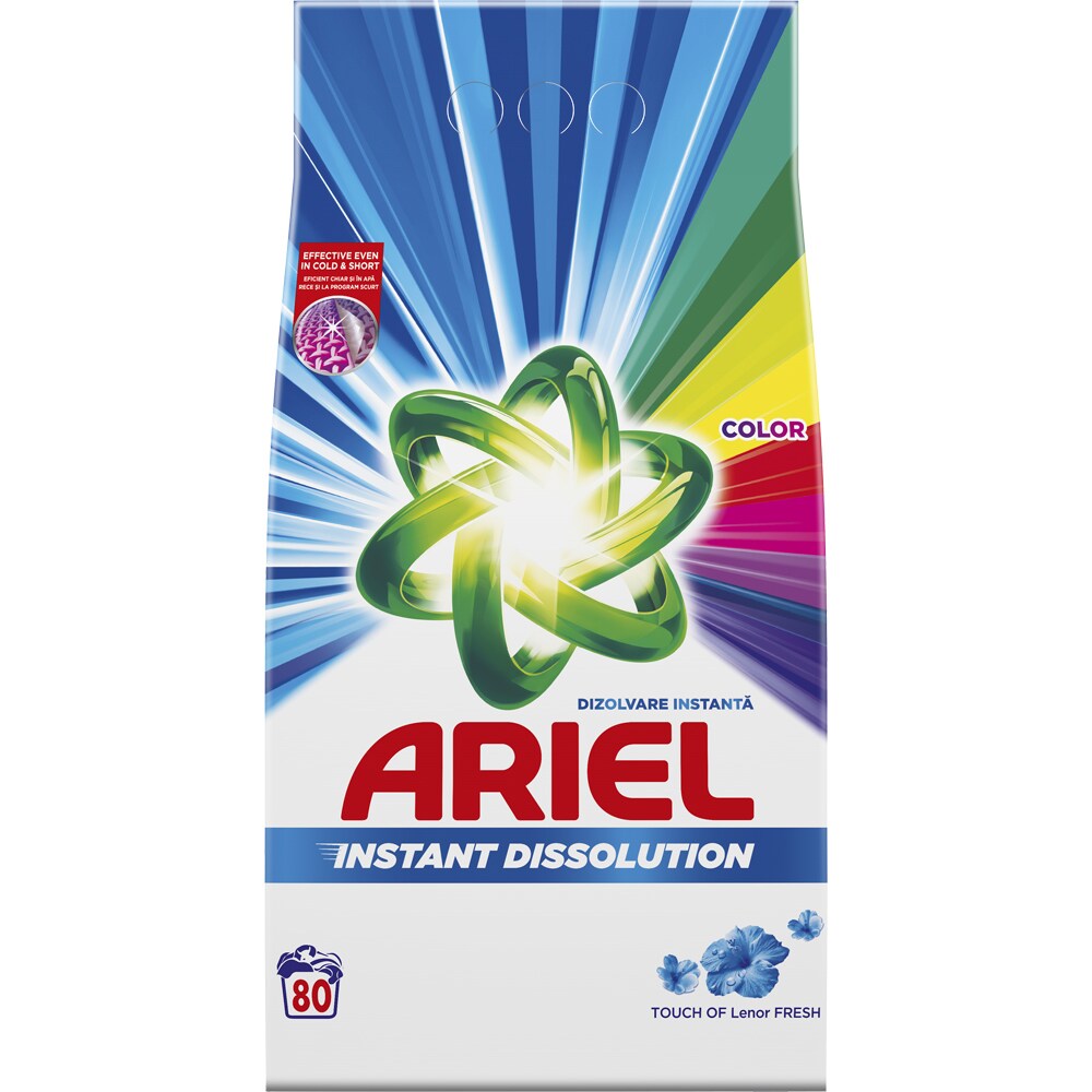 Detergent automat ARIEL Touch of Lenor Fresh Color, 6 kg, 80 spalari