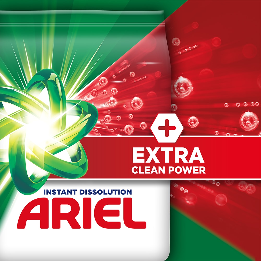 Detergent automat ARIEL +Extra Clean Power, 5.1 kg, 68 spalari
