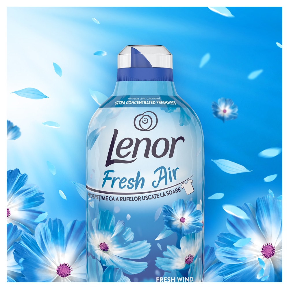 Balsam de rufe LENOR Fresh Air Effect Fresh Wind, 770 ml, 55 spalari