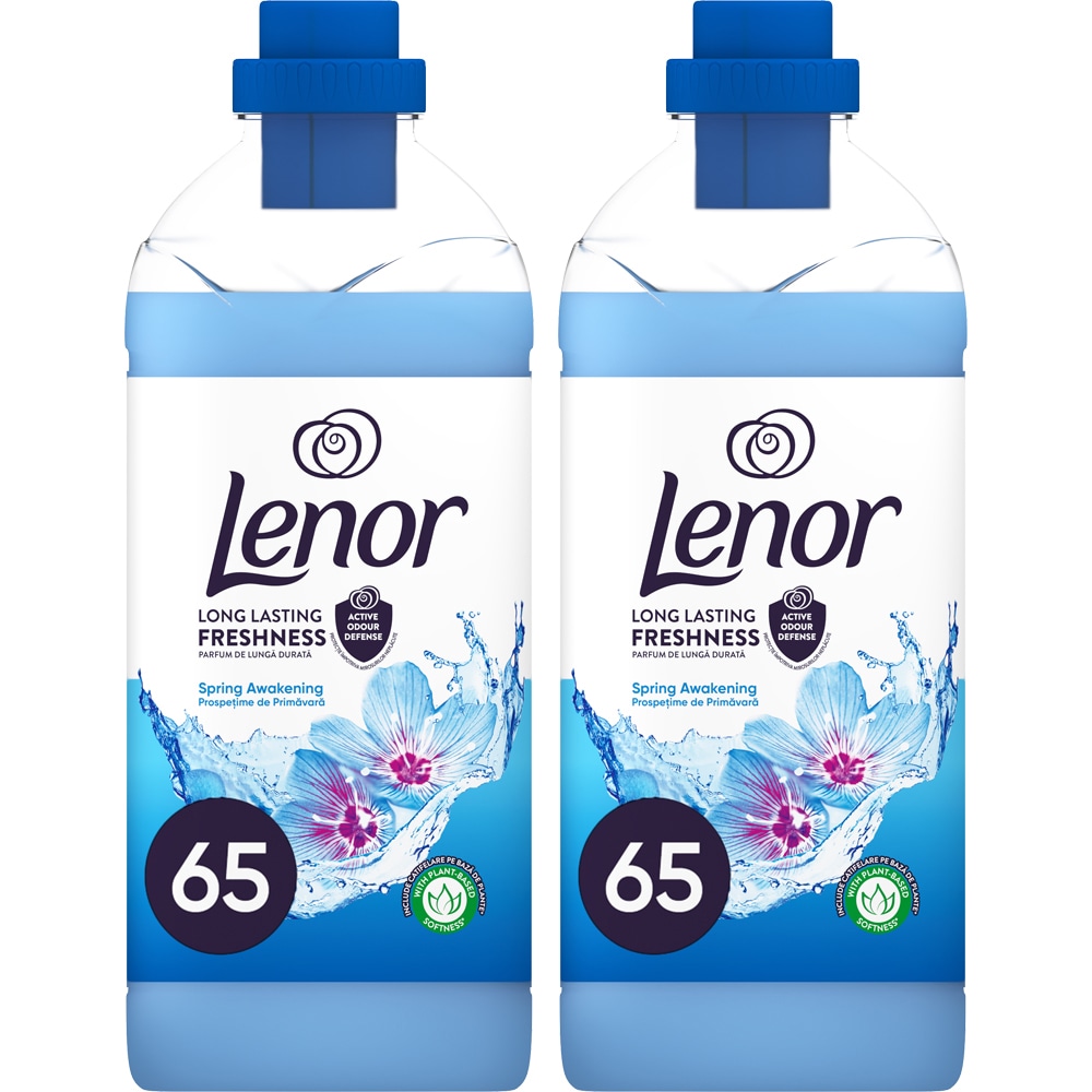 Balsam de rufe LENOR Spring Awakening, 2 x 1.625 l, 130 spalari
