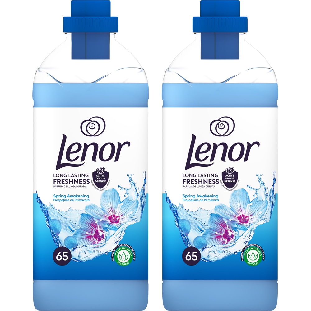 Balsam de rufe LENOR Spring Awakening, 2 x 1.625 l, 130 spalari