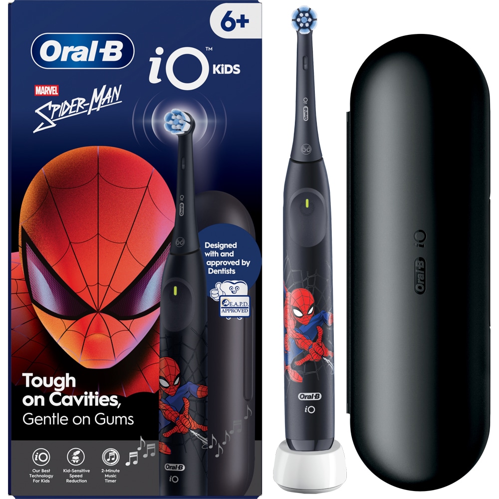Periuta de dinti electrica ORAL-B iO Kids Disney, 3 programe, 1 capat, negru