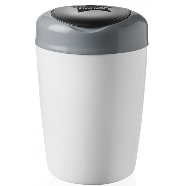 Cos pentru scutece TOMMEE TIPPEE Sangenic Simplee, 18 scutece, gri
