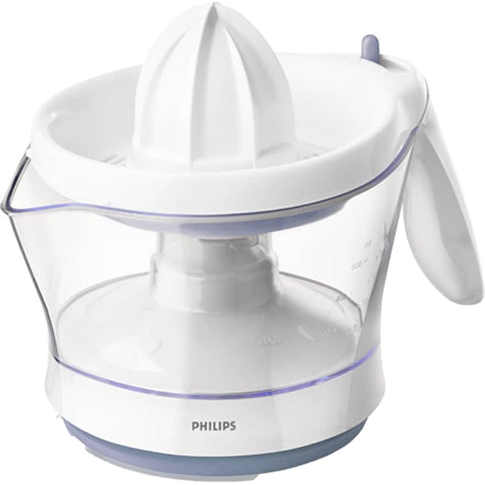 Storcator citrice PHILIPS HR2744/40, 0.6l, 25W, 1 treapta putere, alb-albastru