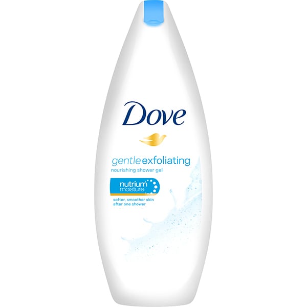 Gel de dus DOVE Gentle Exfoliating, pentru femei, 250ml