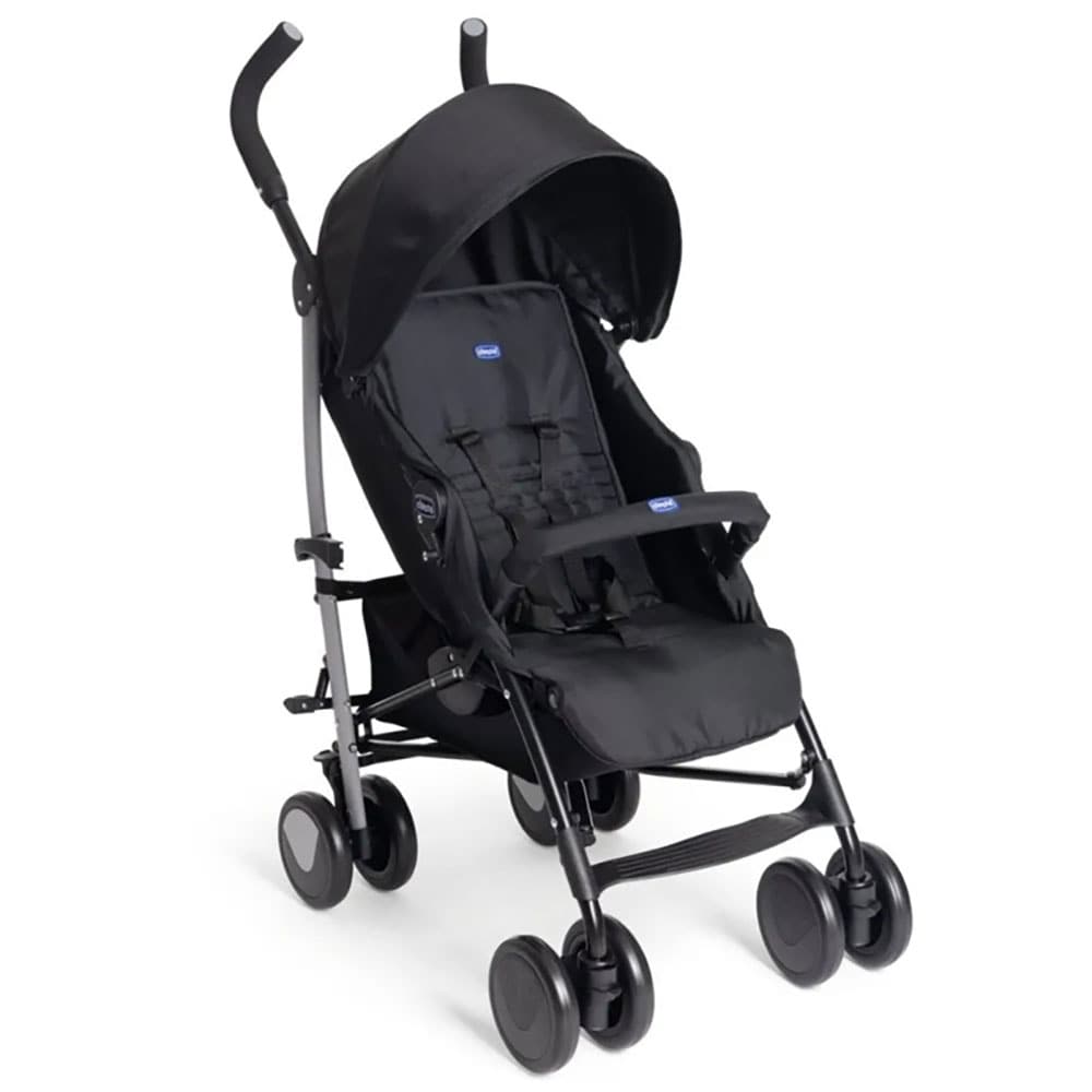 Carucior sport CHICCO Echo Lite 87145318, 3 puncte, 0 luni+, negru