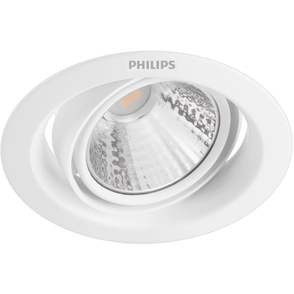 Spot LED incastrat PHILIPS Pomeron 8718696173787, 3W, 210lm, alb