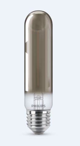 Bec LED decorativ, Filament Philips, 2.3W, E27, 2000K, fumuriu