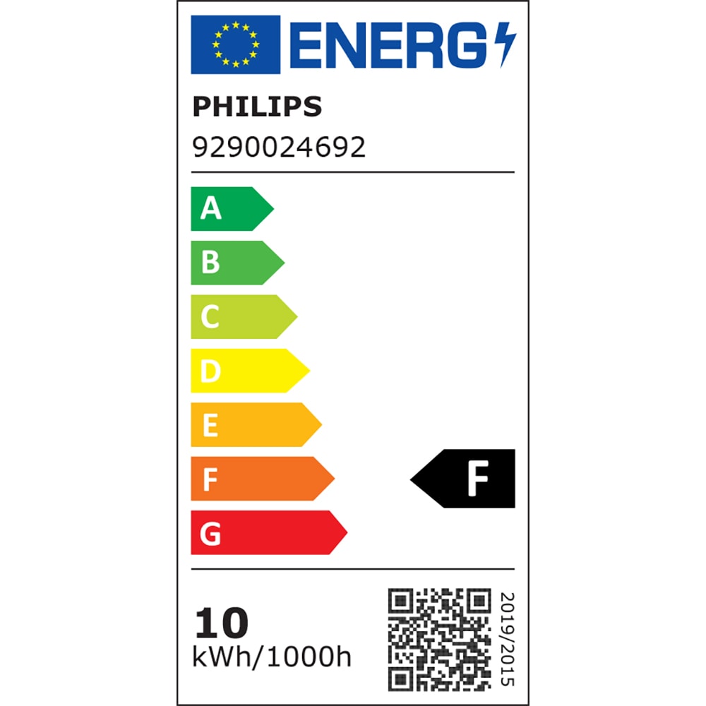 Set 2 becuri LED PHILIPS HUE, E27, 9.5W, 1055lm, Wi-Fi, lumina variabila, compatibil Alexa, Google Assistant