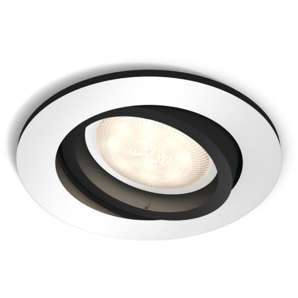 Spot LED smart PHILIPS HUE Milliskin, 5W, 350lm, IP20, aluminiu