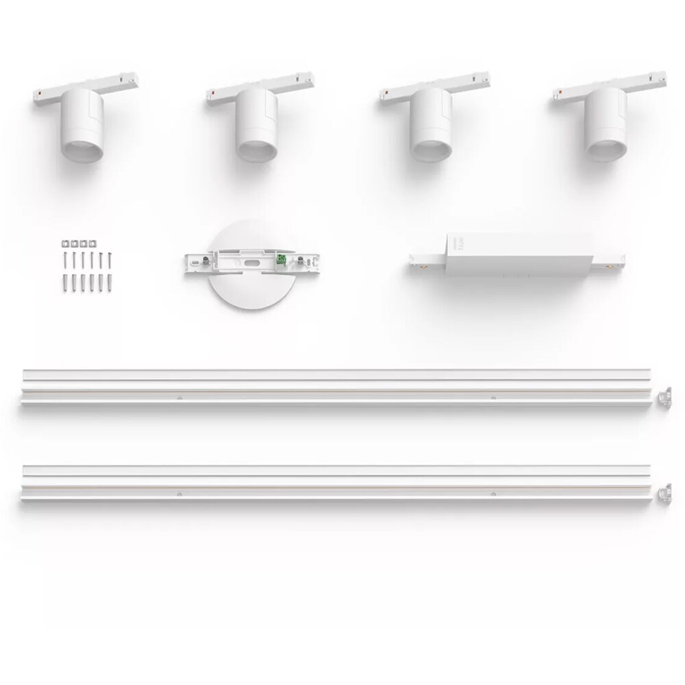 Kit de baza LED smart PHILIPS HUE Perifo, 20.8W, 2040lm, IP20, alb