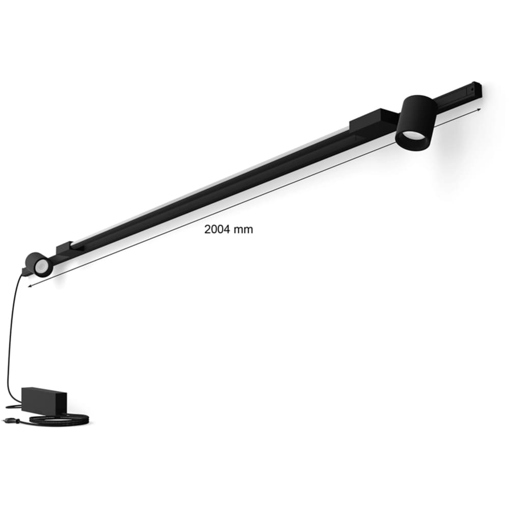 Aplica LED smart PHILIPS HUE Gradient, 39.9W, 3620lm, IP20, negru