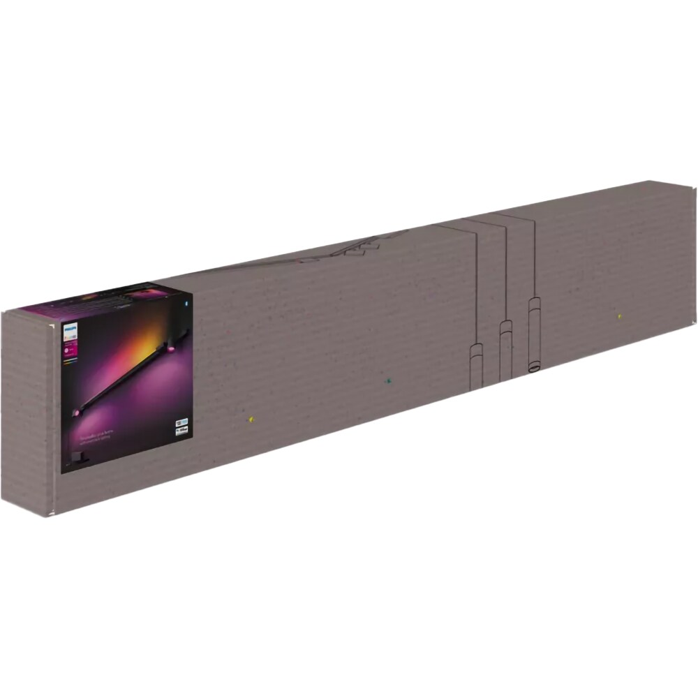 Aplica LED smart PHILIPS HUE Gradient, 39.9W, 3620lm, IP20, negru