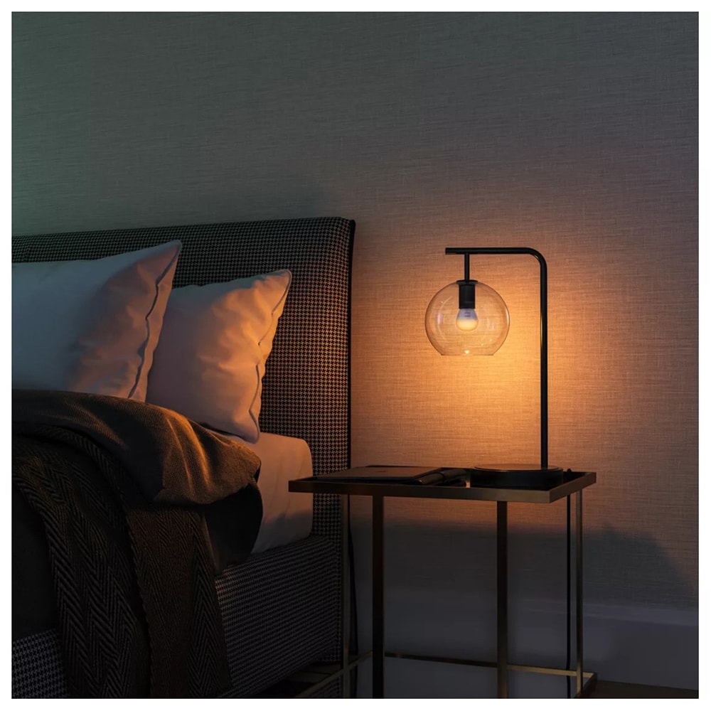 Set 2 becuri LED PHILIPS HUE, E14, 5.1W, 470lm, Wi-Fi, lumina variabila, compatibil Alexa, Google Assistant