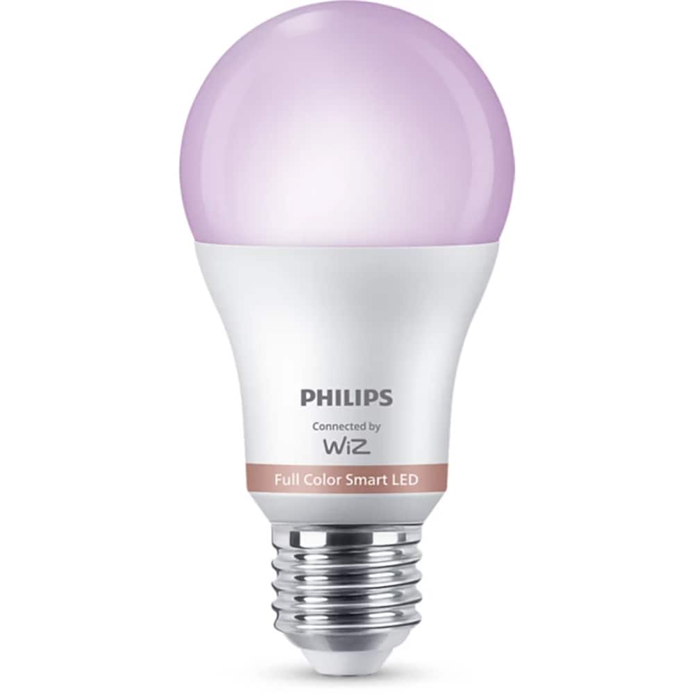 Set 2 becuri LED Smart PHILIPS 8720169171060, E27, 8W, 806lm, lumina rece