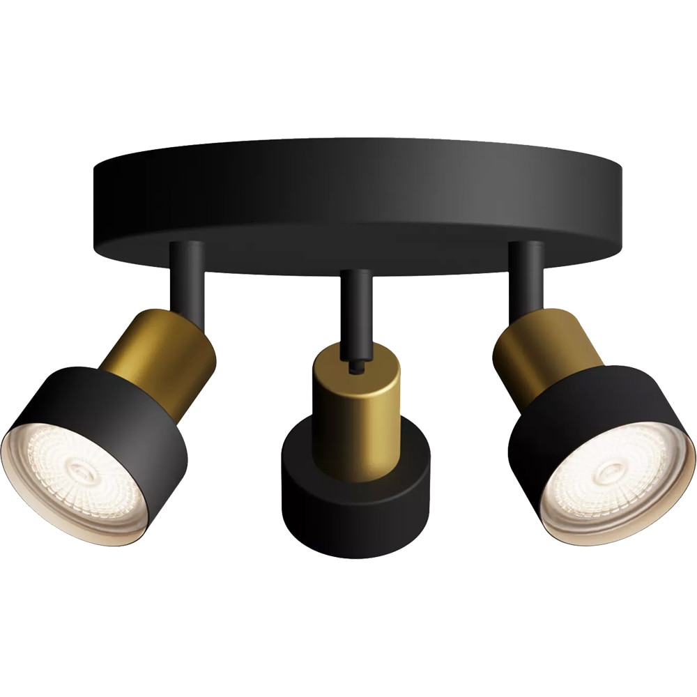 Spot LED PHILIPS 8720169299955, 3 x 5W, IP20, negru