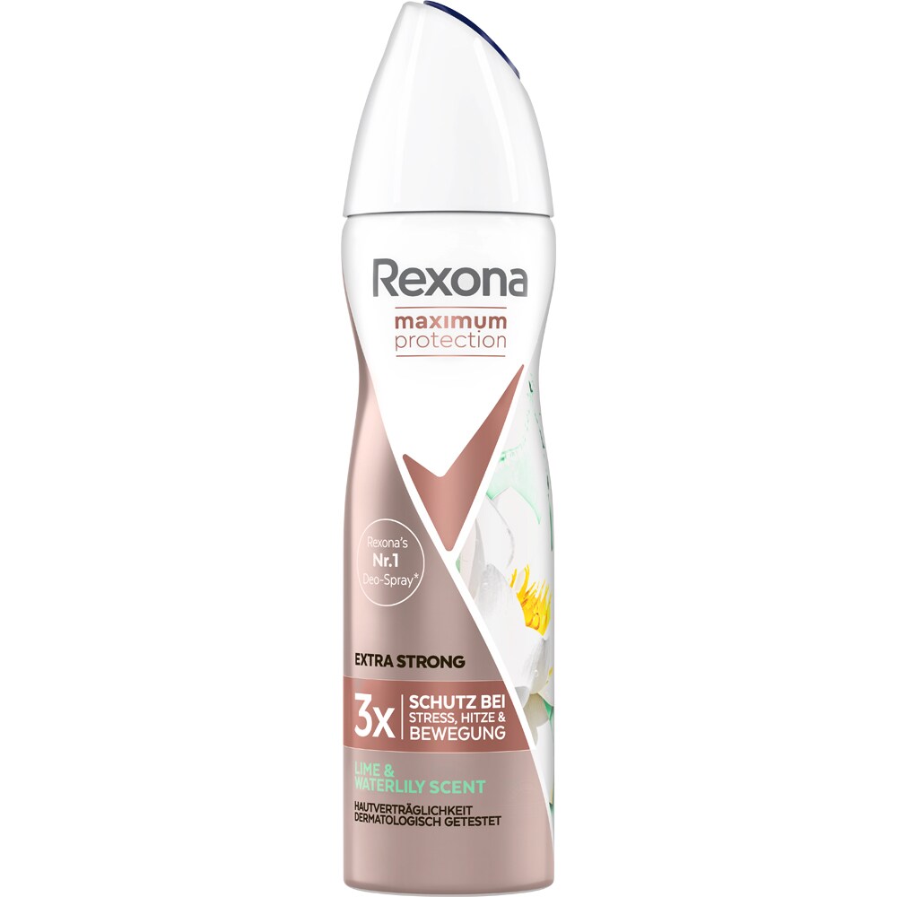 Deodorant spray REXONA Maximum Protection Waterlily, 150ml
