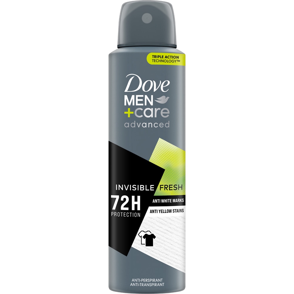 Deodorant spray DOVE Men+ Care Advanced Invisible Fresh, 150ml