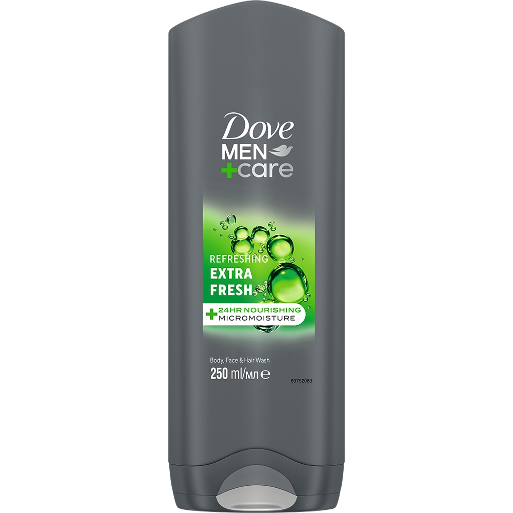 Gel de dus DOVE Men+Care Extra Fresh, 250ml