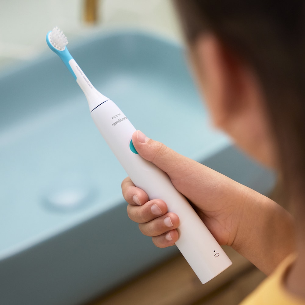 Periuta de dinti electrica copii PHILIPS Sonicare Kids HX3601/01, 31000 miscari/min, 1 program, 1 capat, alb
