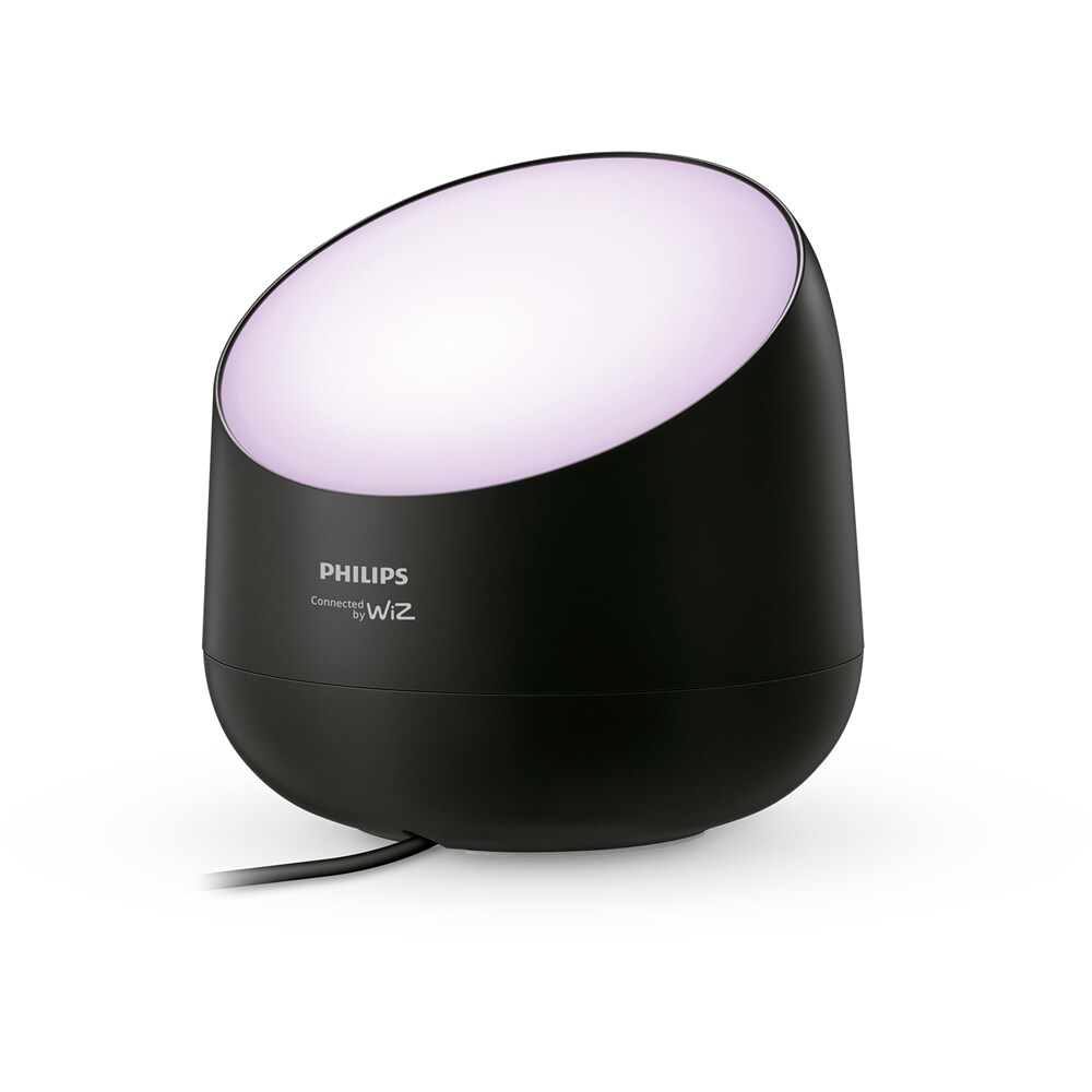 Lampa LED inteligenta PHILIPS 8721103158932, 8.5W, 550lm, Wi-Fi, WiZ, RGBW, negru