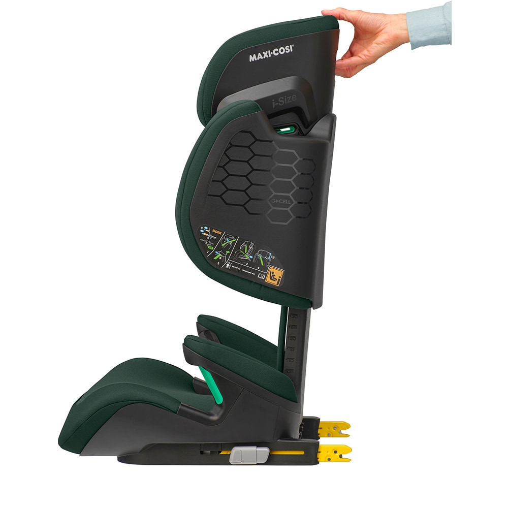 Scaun auto MAXI COSI RodiFix 8760490110, Isofix, 15-36kg, I-Size, verde inchis-negru