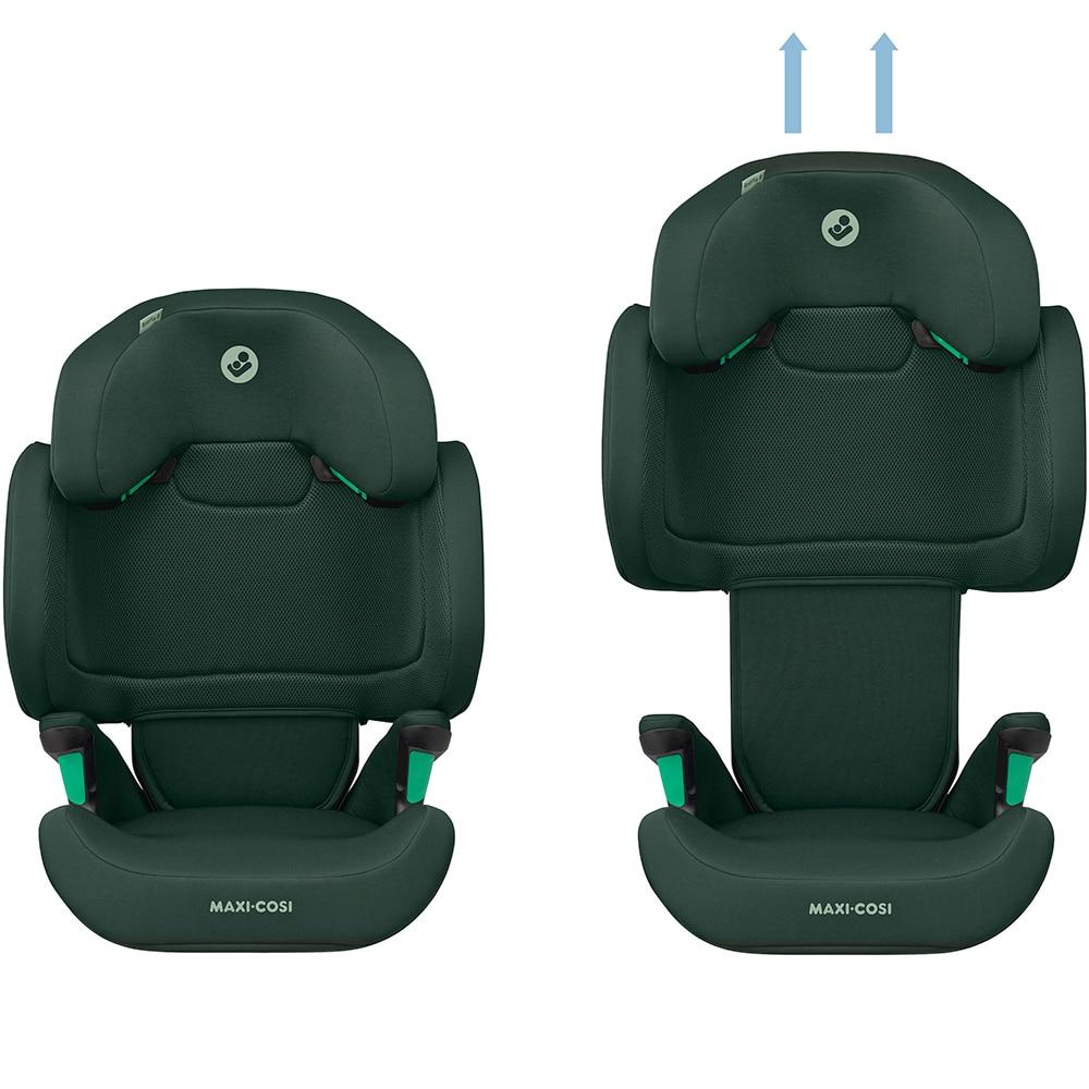 Scaun auto MAXI COSI RodiFix 8760490110, Isofix, 15-36kg, I-Size, verde inchis-negru