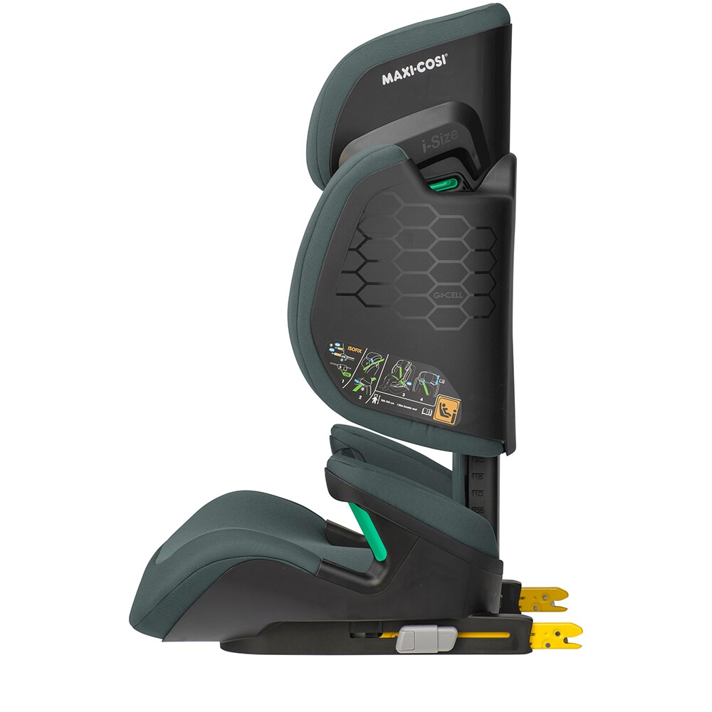 Scaun auto MAXI COSI RodiFix 8760550110, Isofix, 15-36kg, I-Size, gri inchis-negru