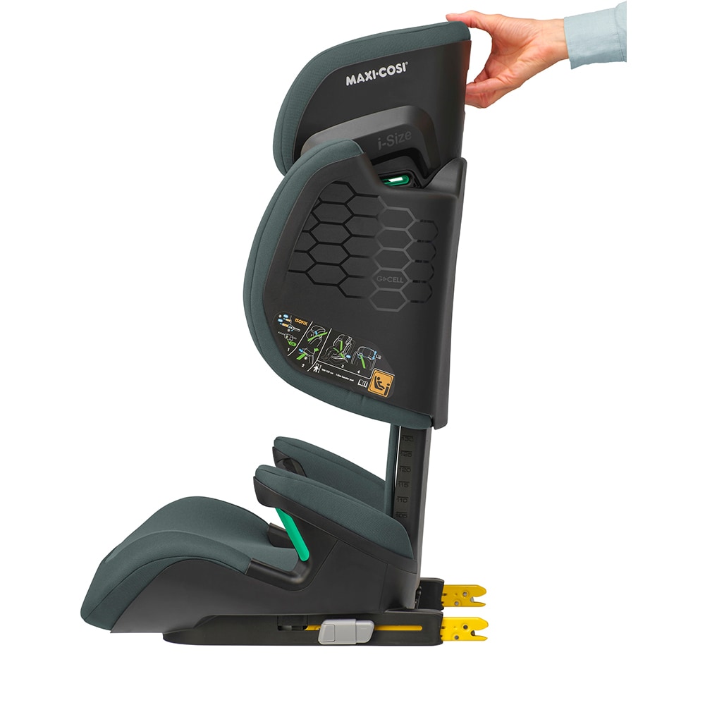 Scaun auto MAXI COSI RodiFix 8760550110, Isofix, 15-36kg, I-Size, gri inchis-negru