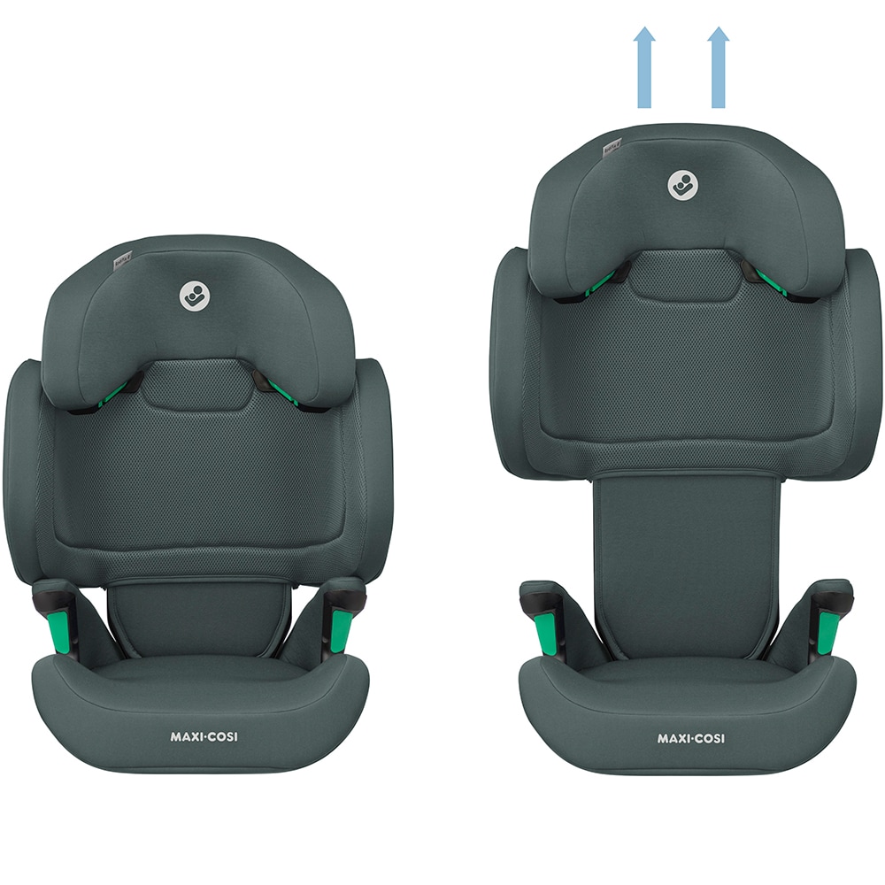 Scaun auto MAXI COSI RodiFix 8760550110, Isofix, 15-36kg, I-Size, gri inchis-negru
