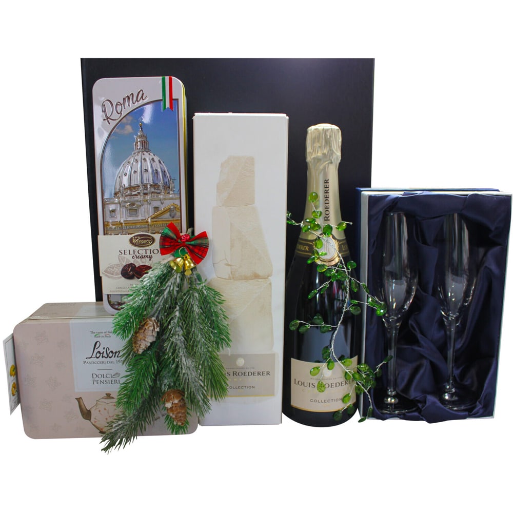 Cos cadou LUXURY BASKETS Champagne Time 5CT