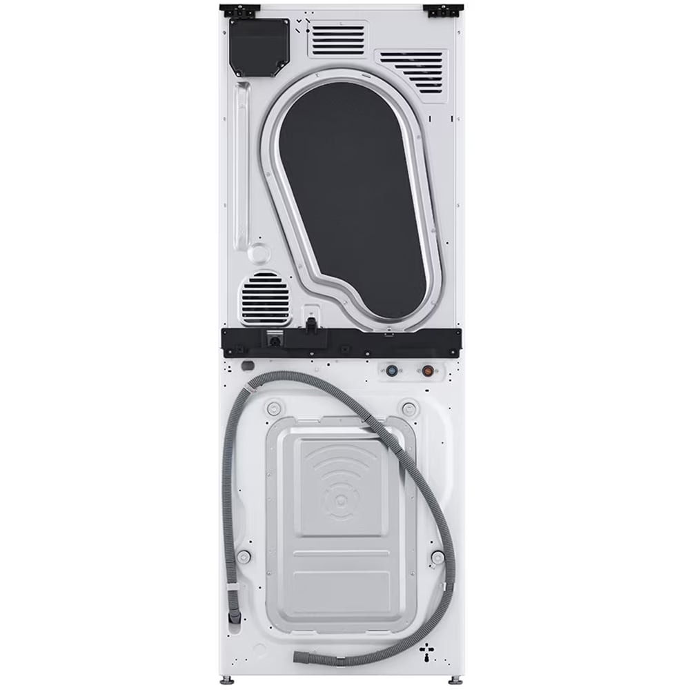 Masina de spalat rufe frontala cu uscator LG WashTower WT1210WWF, 12/10 kg, 1400 rpm, Clasa A/C, Wi-Fi, alb